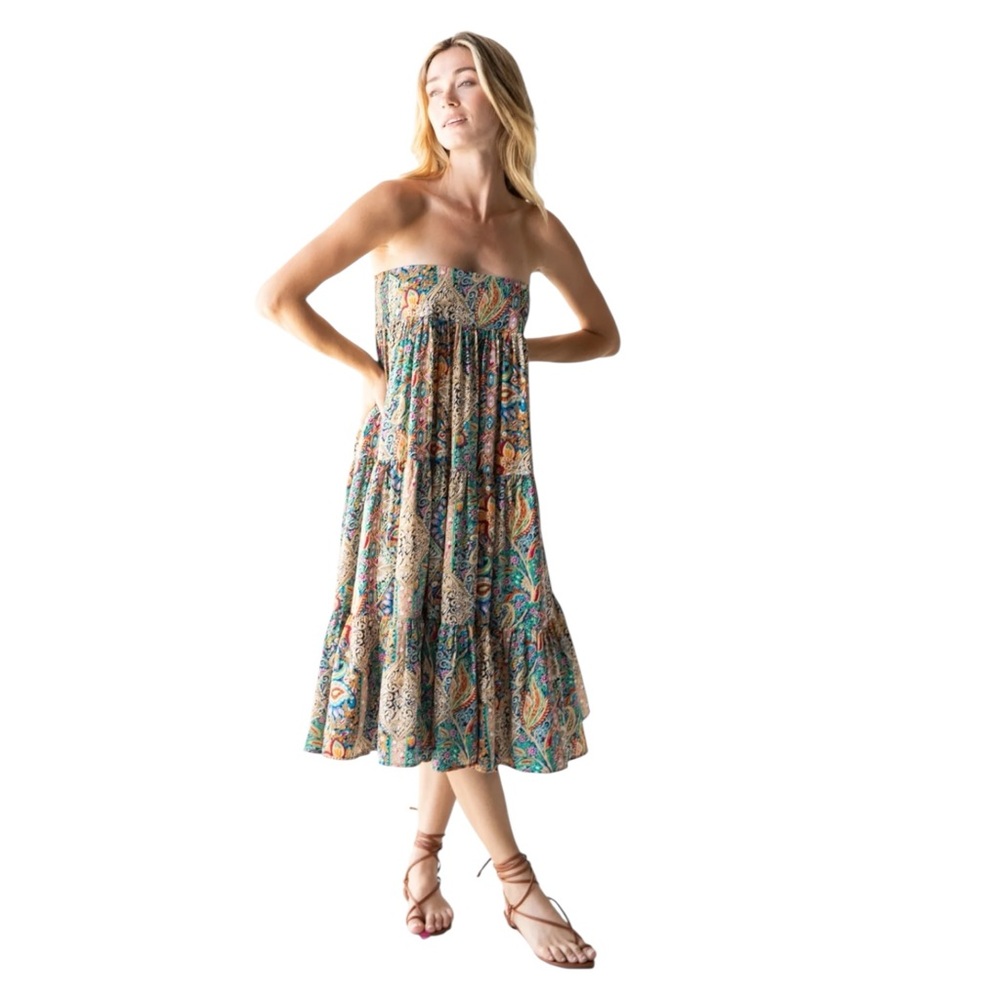 Natural Life Hanna Convertible Maxi Skirt - Bright
Paisley size Medium - Picture 5 of 6